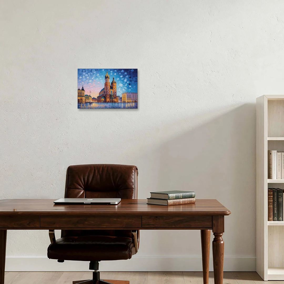 St. Mary's Basilica - Canvas Wall Art - Office - 18x12