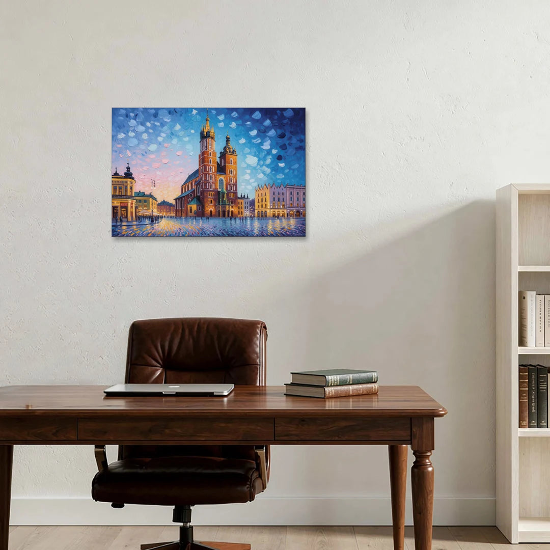 St. Mary's Basilica - Canvas Wall Art - Office - 30x20