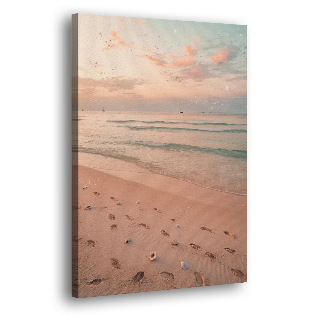 St. Petersburg Beachfront Serenity Side - Canvas Wall Art