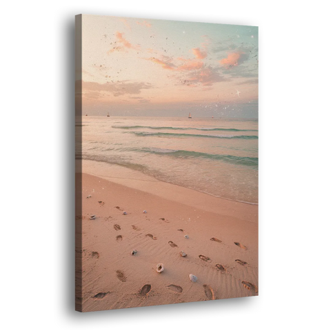 St. Petersburg Beachfront Serenity - Canvas Wall Art