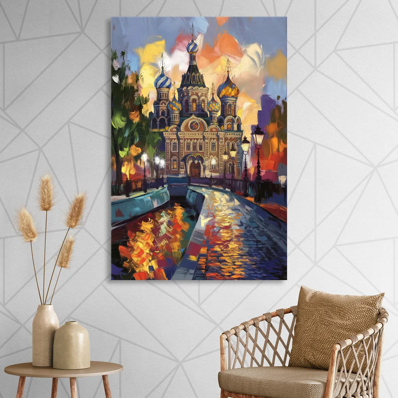 St. Petersburg Historic District Living Room - Canvas Wall Art