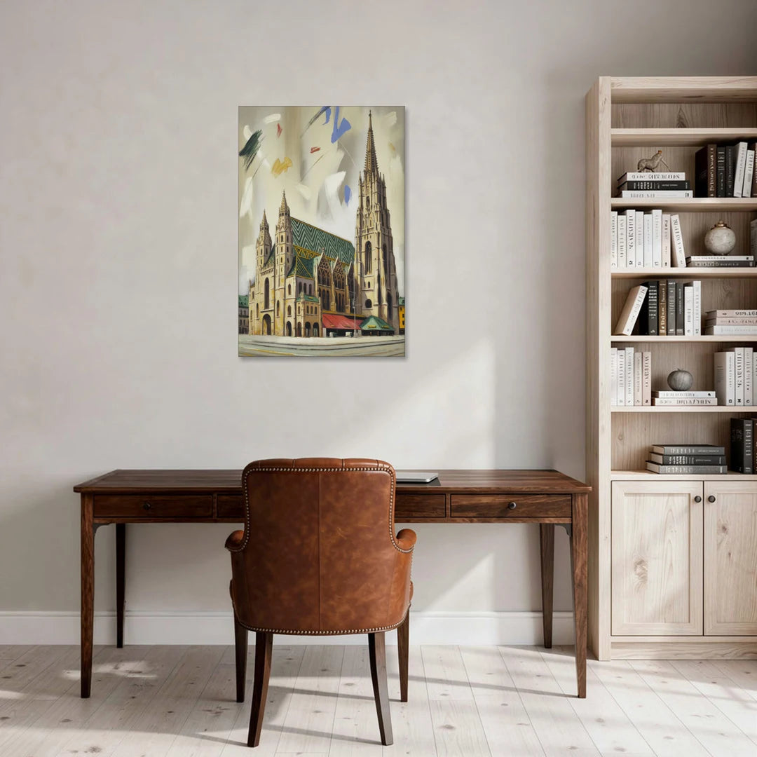 St. Stephen's Majesty - Canvas Wall Art - Office - 24x36