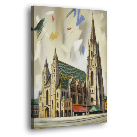 St. Stephen's Majesty - Canvas Wall Art - Side