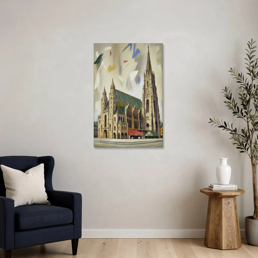 St. Stephen's Majesty - Canvas Wall Art - Sofa - 24x36