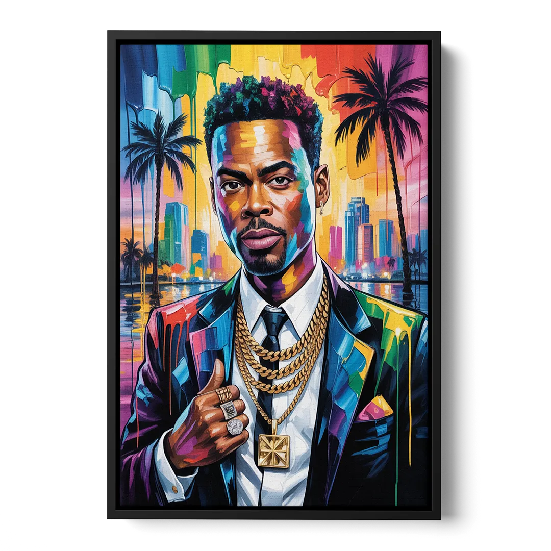 Stand Strong 2.0 Front - Black Canvas Wall Art