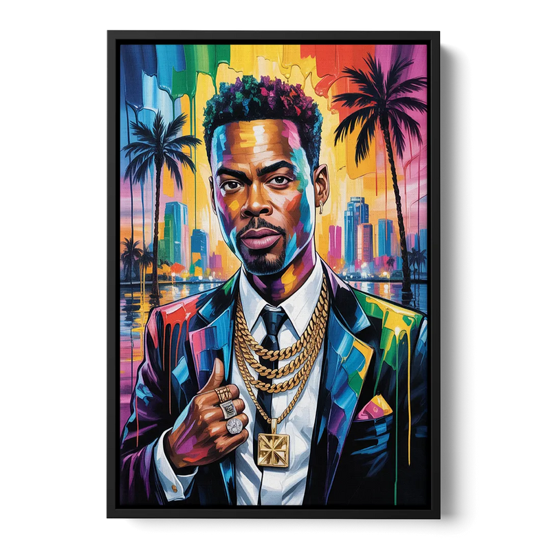 Stand Strong 2.0 Front - Black Canvas Wall Art