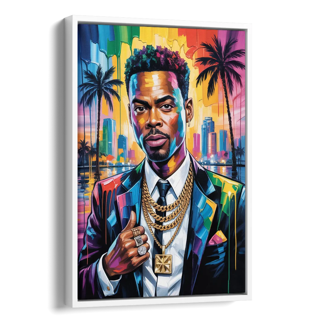 Stand Strong 2.0 Side - White Canvas Wall Art