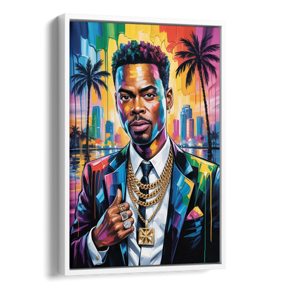 Stand Strong 2.0 Side - White Canvas Wall Art