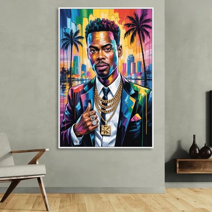 Stand Strong 2.0 Sitting Room - White Canvas Wall Art