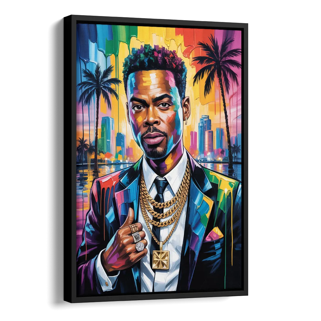 Stand Strong 2.0 Side - Black Canvas Wall Art