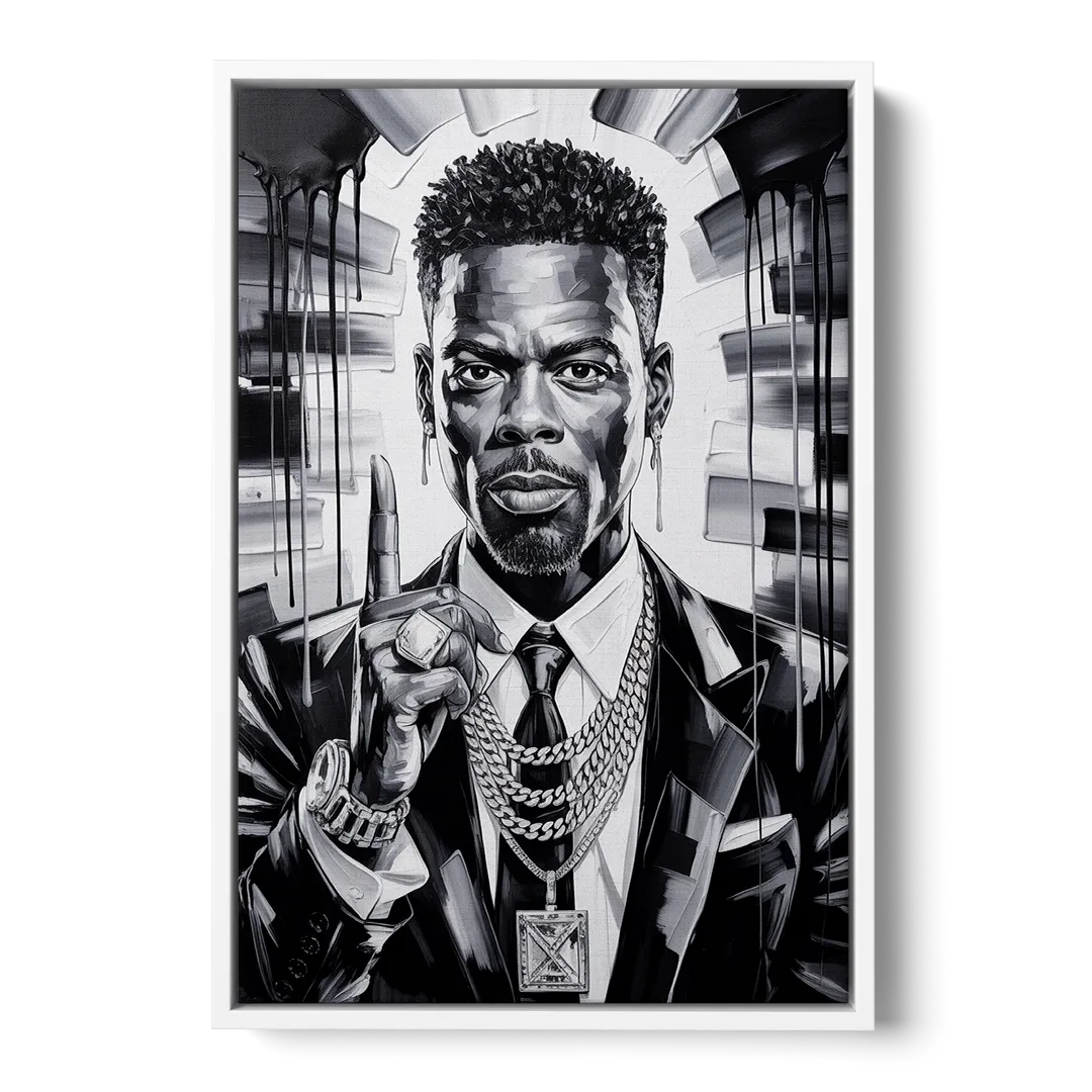 Stand Strong Front - White Canvas Wall Art