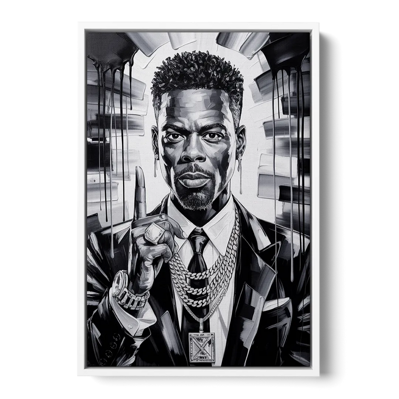 Stand Strong Front - White Canvas Wall Art