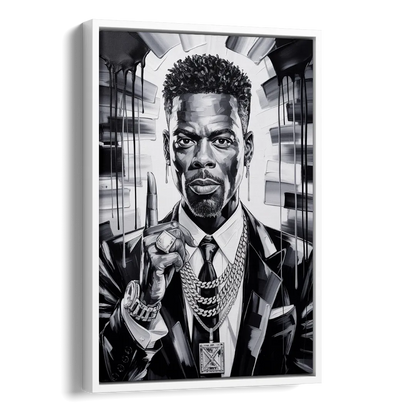 Stand Strong Side - White Canvas Wall Art