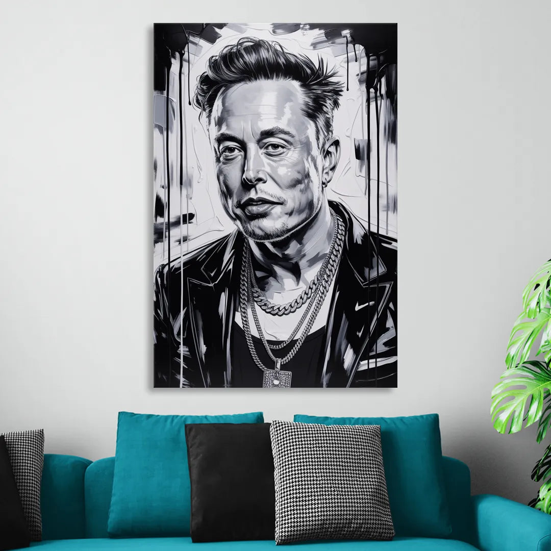 Star Light 2.0 Living Room - Canvas Wall Art