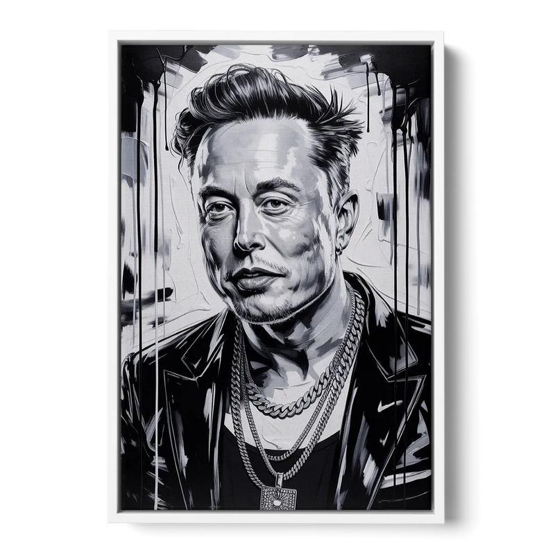 Star Light 2.0 Front - White Canvas Wall Art