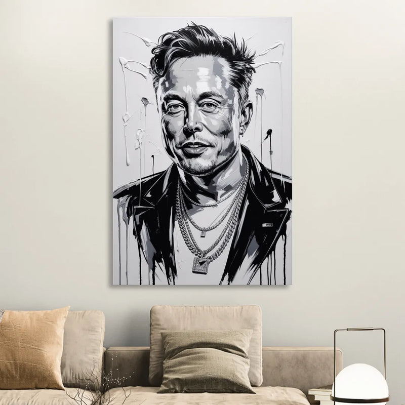 Star Light Sitting Room - Canvas Wall Art