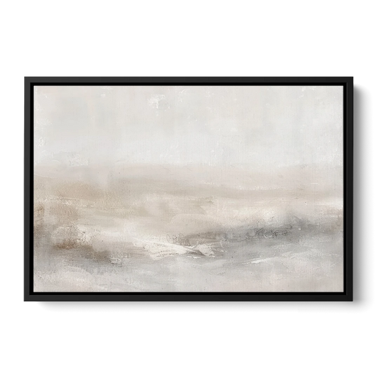 Stillness in Motion - Black Framed Canvas Wall Art - Front