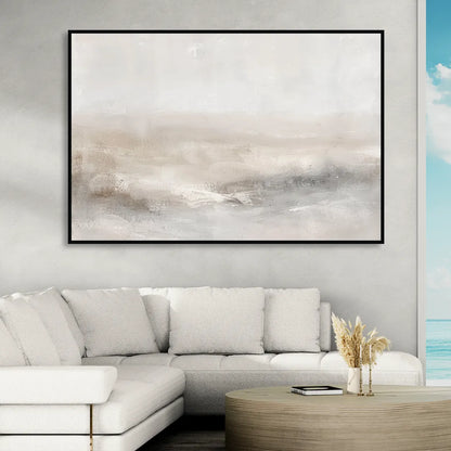 Stillness in Motion Living Room - Black Canvas Wall Art