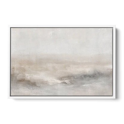 Stillness in Motion Front - White Canvas Wall Art