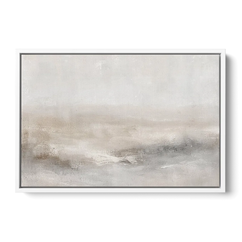 Stillness in Motion Front - White Canvas Wall Art