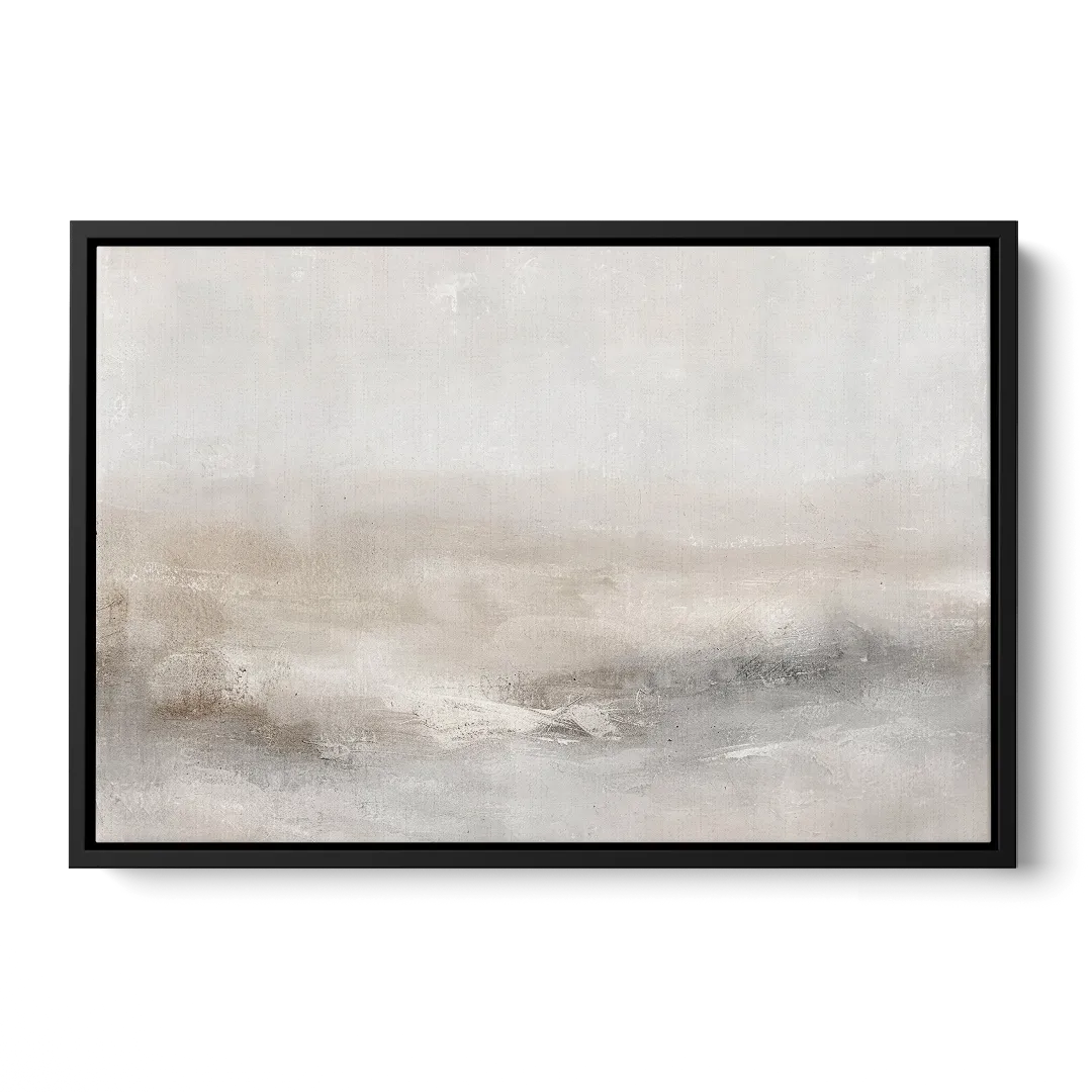 Stillness in Motion Front - Black Canvas Wall Art