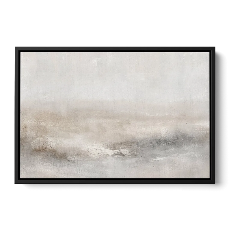 Stillness in Motion Front - Black Canvas Wall Art