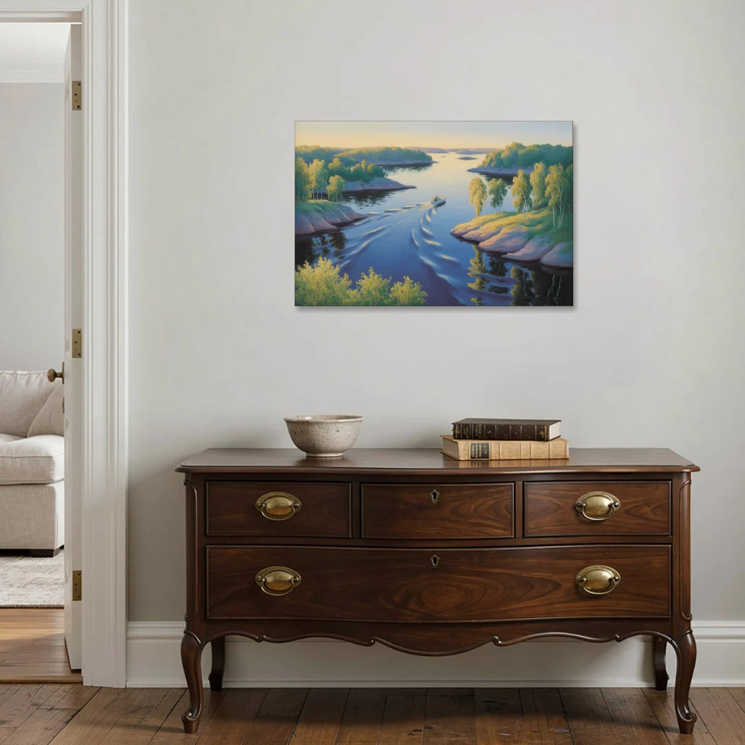 Stockholm Archipelago - Canvas Wall Art - Coffee Table - 36x24
