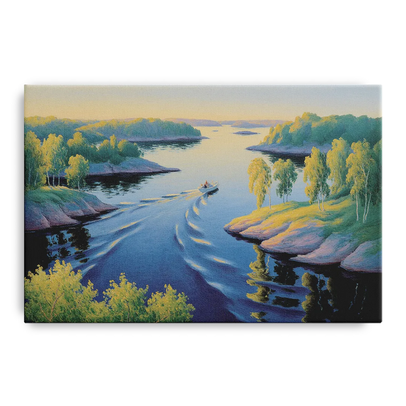 Stockholm Archipelago Front - Canvas Wall Art
