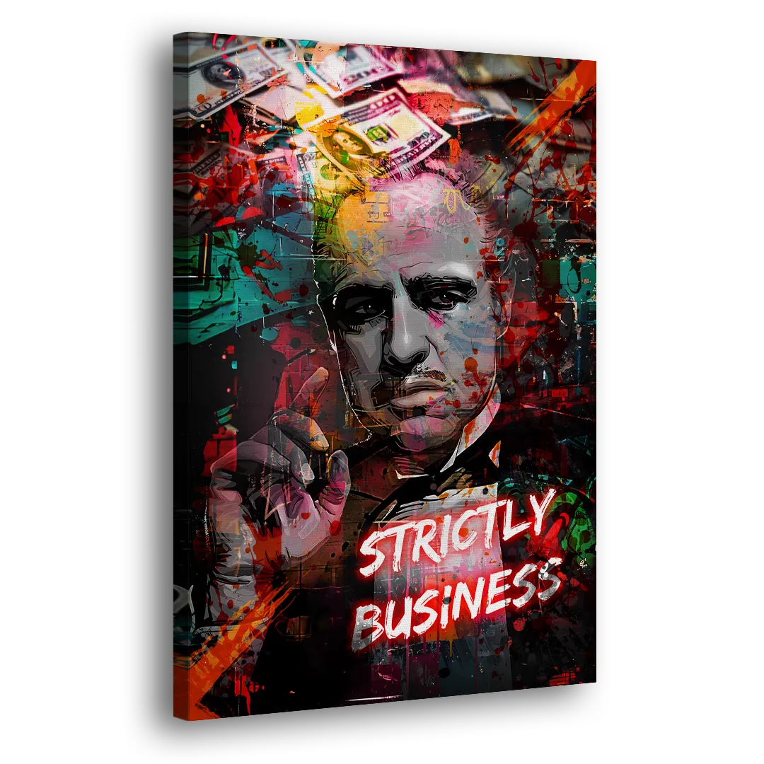 Strictly Business Side - Canvas Wall Art