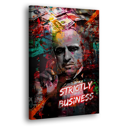 Strictly Business Side - Canvas Wall Art