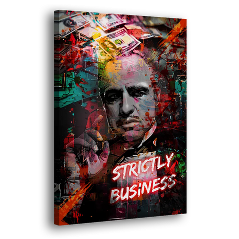 Strictly Business - Canvas Wall Art