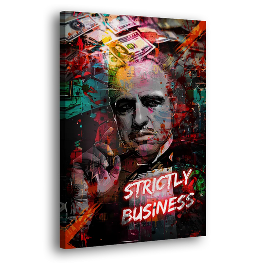 Strictly Business Side - Canvas Wall Art