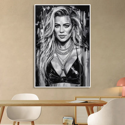 Strong Soul Sitting Room - White Canvas Wall Art