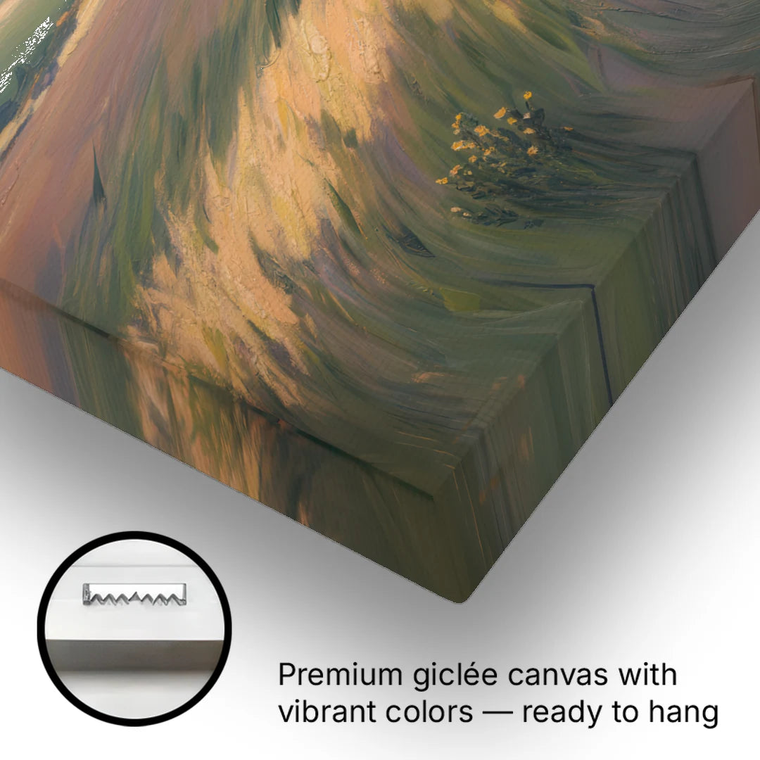 Tablelands Vista - Canvas Wall Art - Gallery Wrap Corner