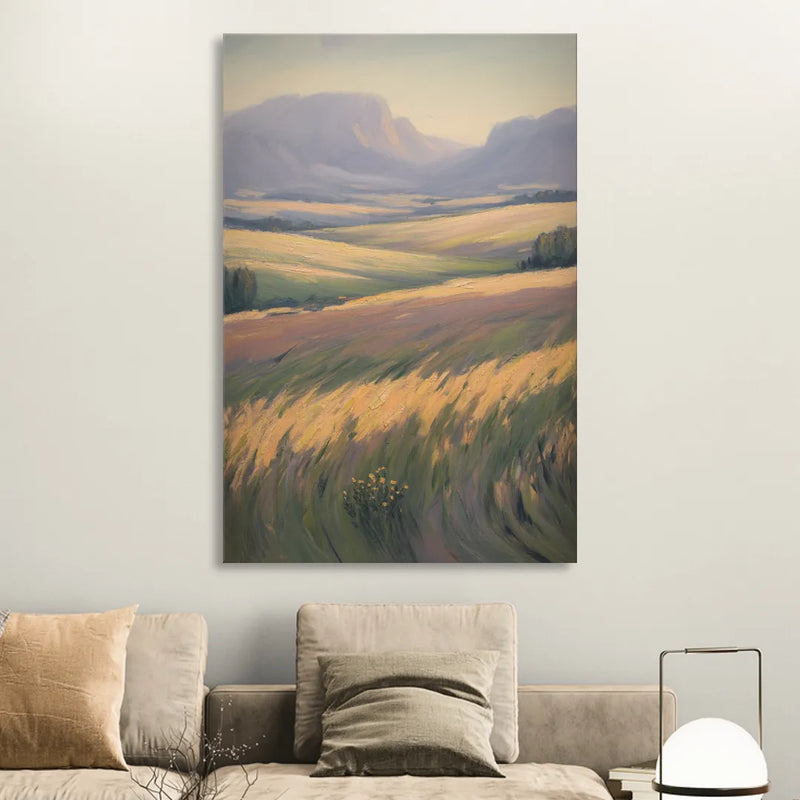 Tablelands Vista Living Room - Canvas Wall Art