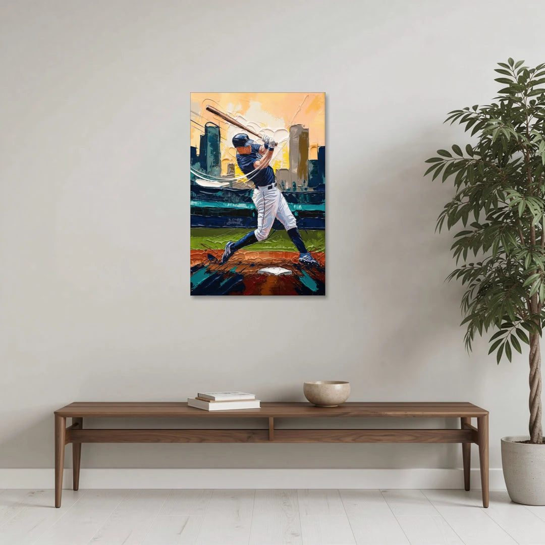 Tacoma Mariners Fan Tribute - Canvas Wall Art - Coffee Table - 24x36