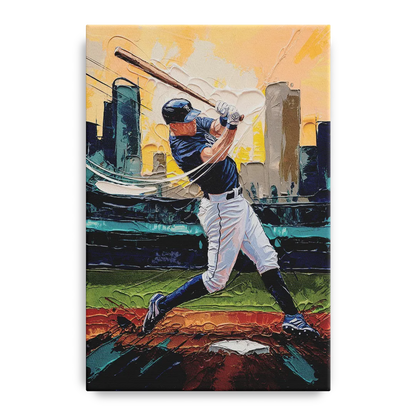 Tacoma Mariners Fan Tribute Front - Canvas Wall Art