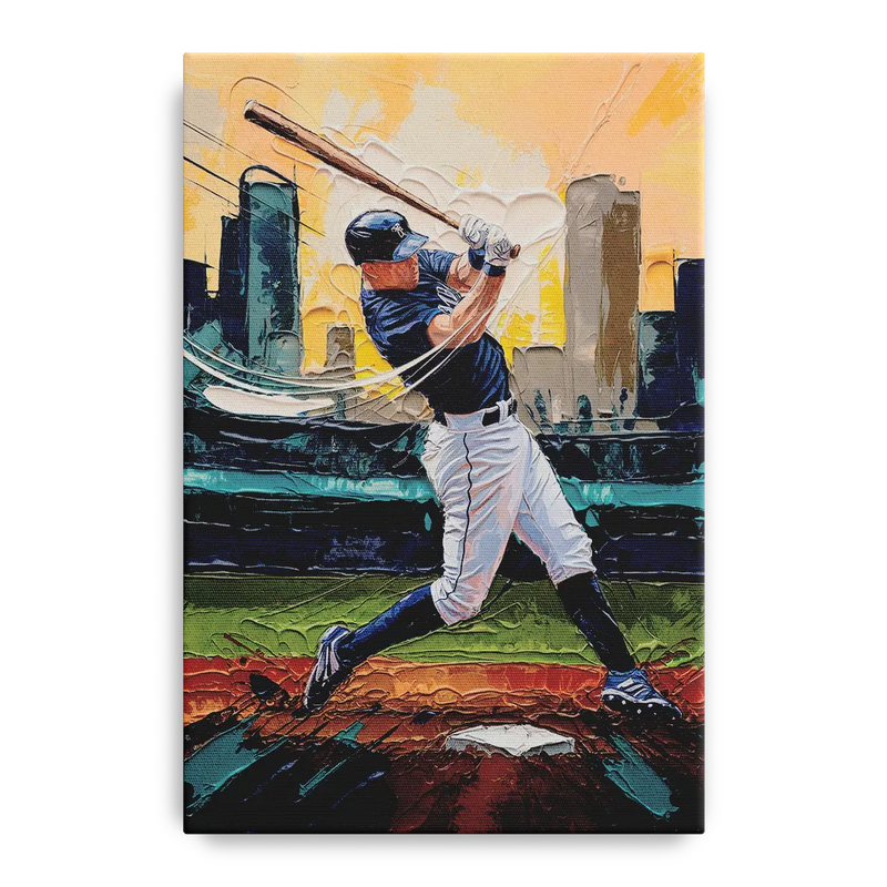 Tacoma Mariners Fan Tribute Front - Canvas Wall Art