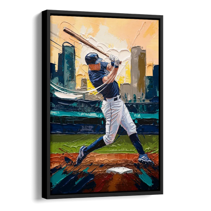 Tacoma Mariners Fan Tribute Side - Black Canvas Wall Art