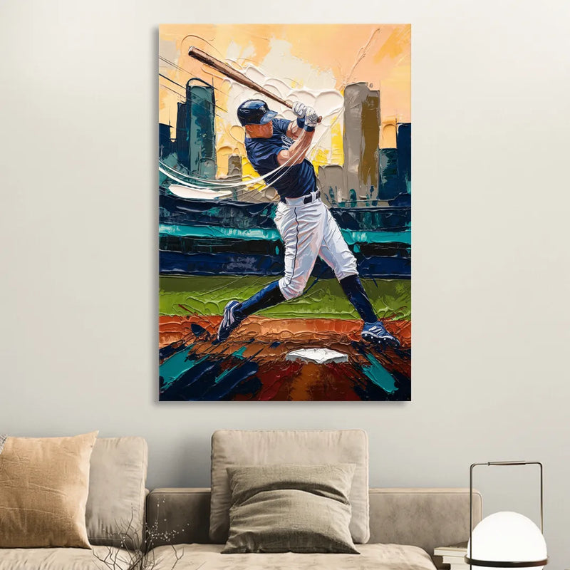 Tacoma Mariners Fan Tribute Living Room - Canvas Wall Art