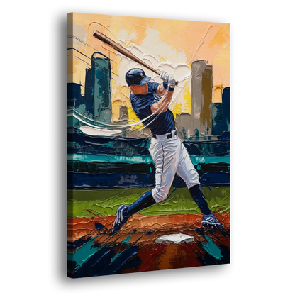 Tacoma Mariners Fan Tribute Side - Canvas Wall Art