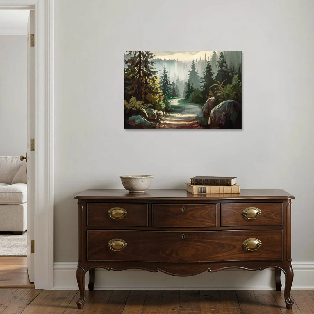 Tacoma Pacific Northwest Beauty - Canvas Wall Art - Coffee Table - 36x24