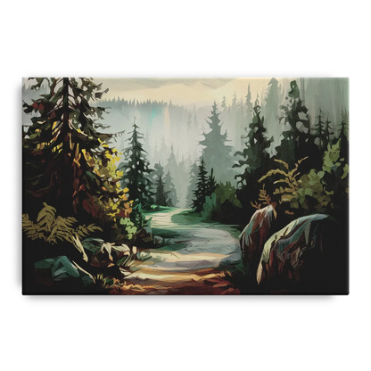 Tacoma Pacific Northwest Beauty Front - Canvas Wall Art