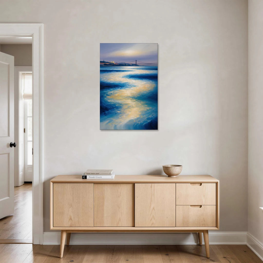 Tagus River Glow - Canvas Wall Art - Coffee Table - 24x36