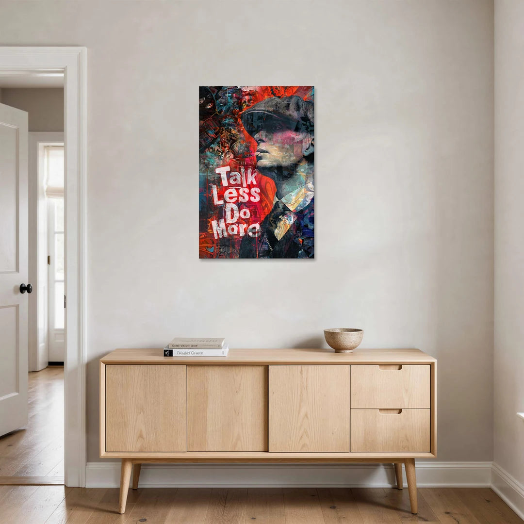 Talk Less Do More - Canvas Wall Art - Coffee Table - 24x36