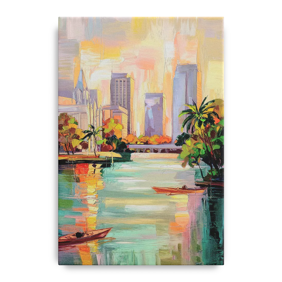 Tampa University Campus Vibes Front - Canvas Wall Art
