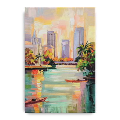 Tampa University Campus Vibes Front - Canvas Wall Art