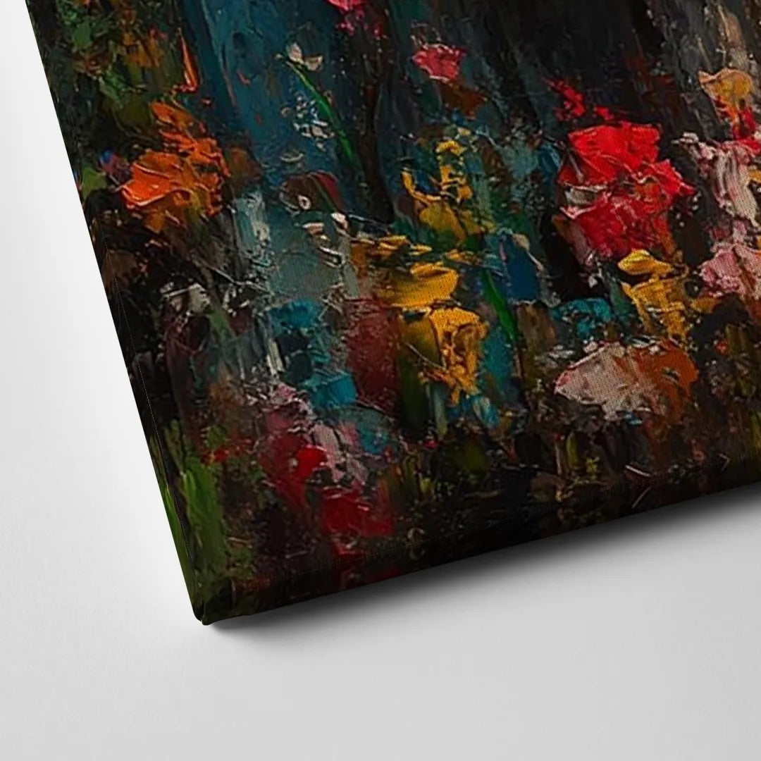 The Holy Family Christian Abstract Canvas Close Up