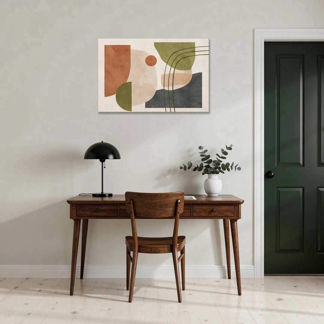 The Modern Composition - Canvas Wall Art - Office - 36x24