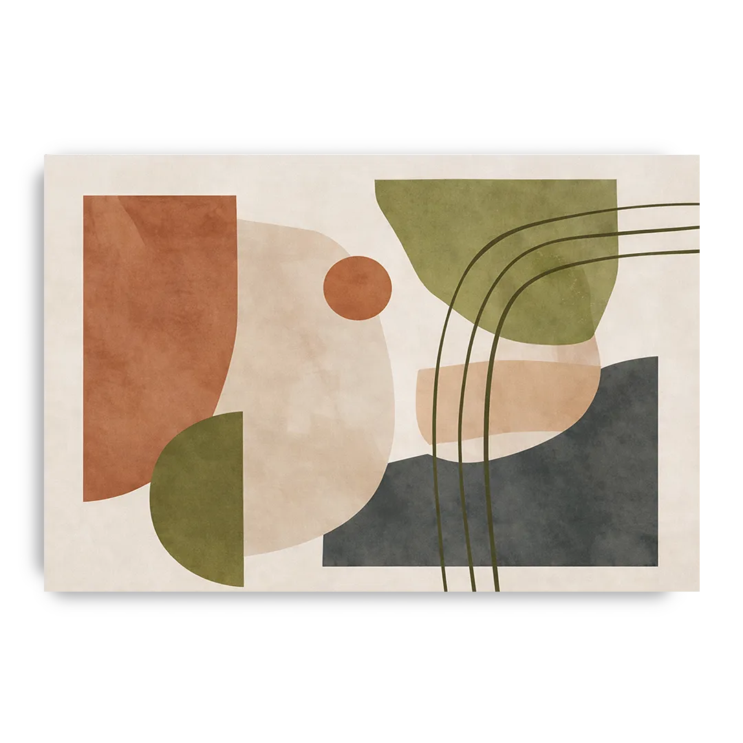 The Modern Composition Front - Canvas Wall Art